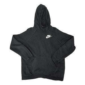 nike rally black pullover hoodie